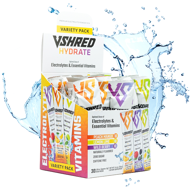Hydrate - Variety Pack - Premium Electrolyte Formula