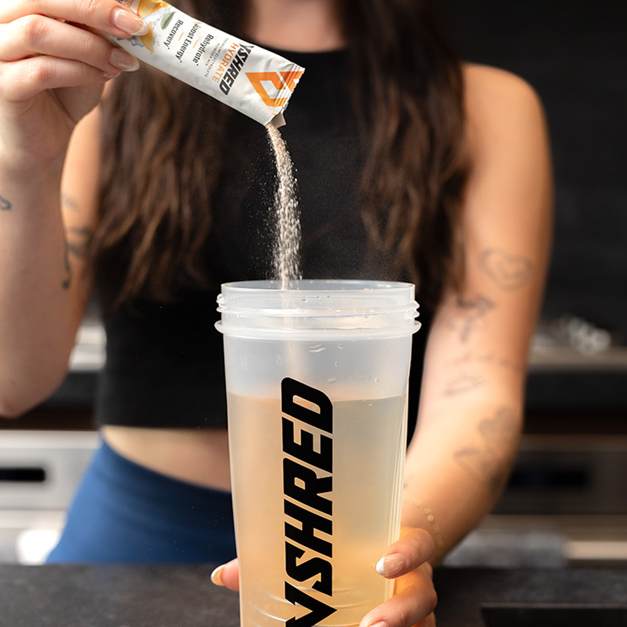 Step 2: Add Hydrate Packet