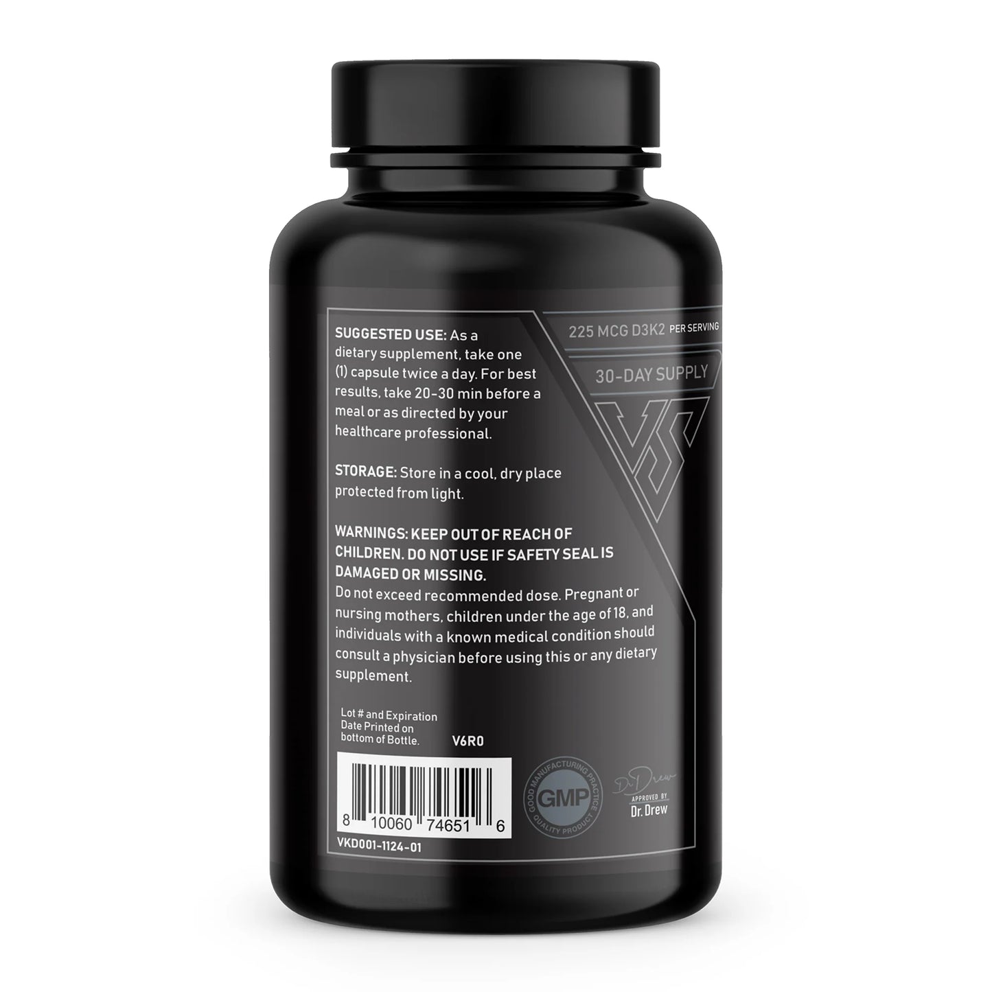 Vitamin K2 + D3 - Essential Bone & Heart Health Formula