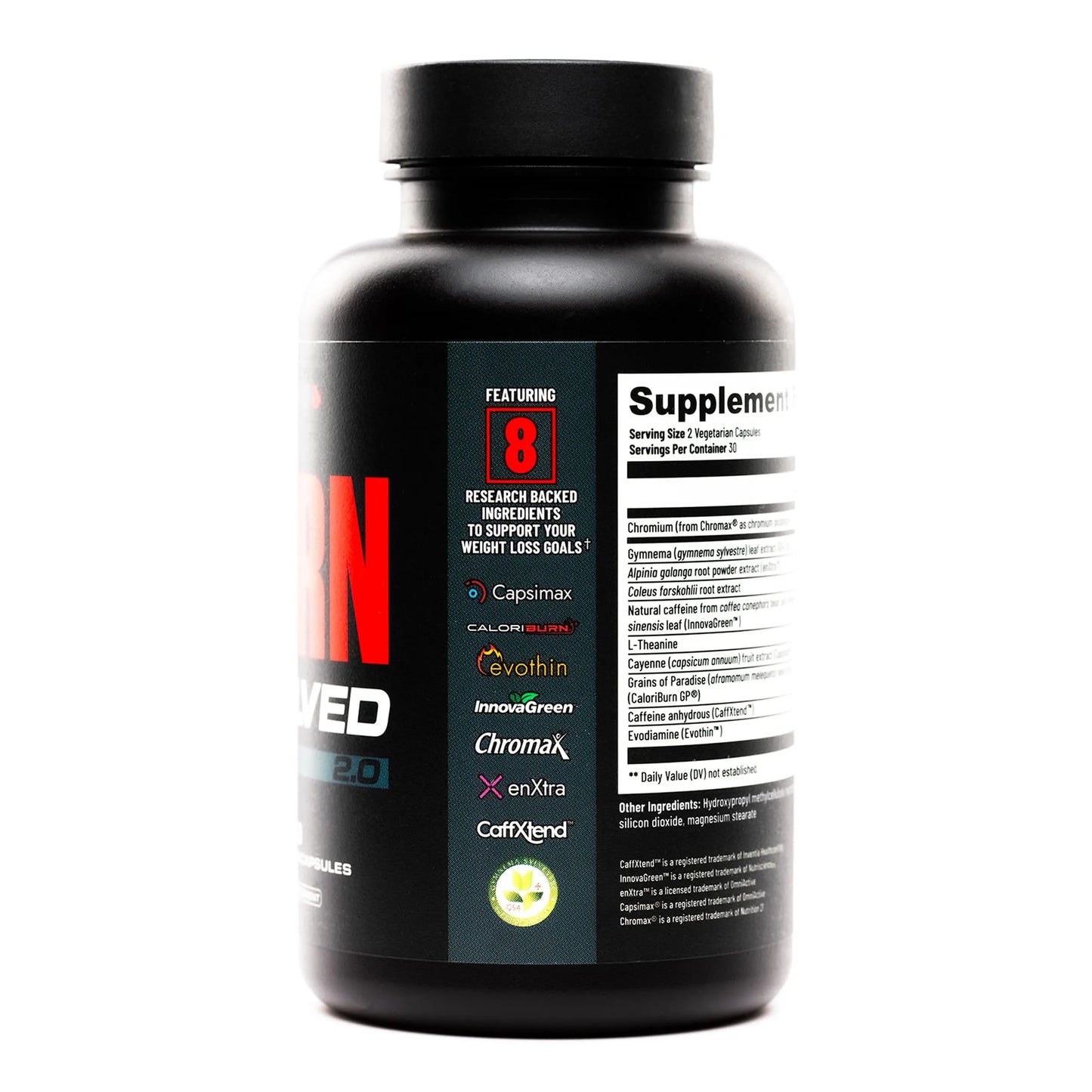 Burn Evolved 2.0 Thermogenic Fat Burner Full