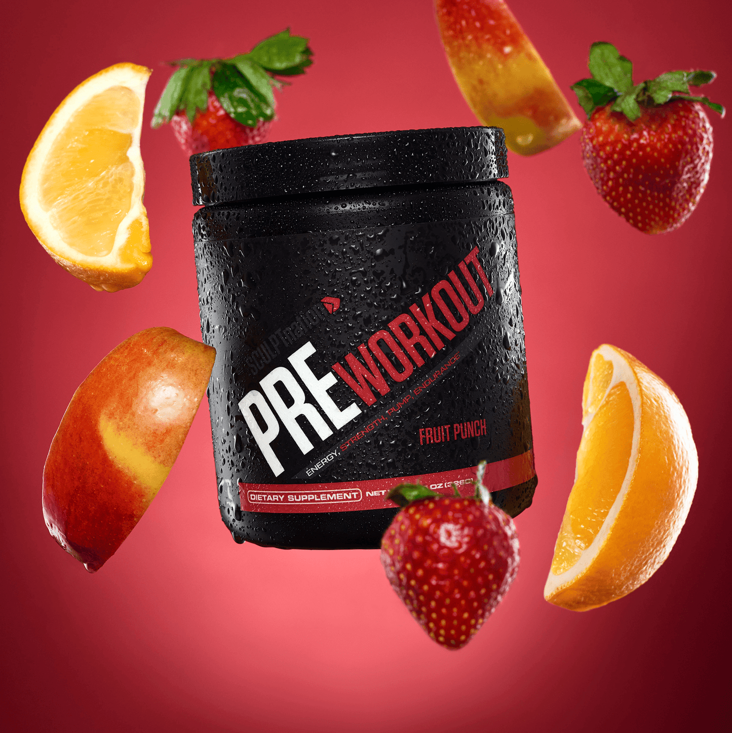 Pre Workout Fruit Punch - Advanced Energy & Performance Formula