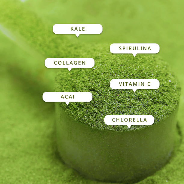 Greens Strawberry - Complete Superfood & Antioxidant Formula Full