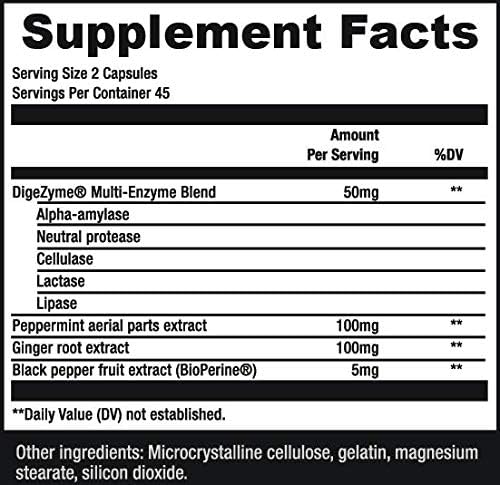 Enzymes -  Complete Digestive Support Formula Full