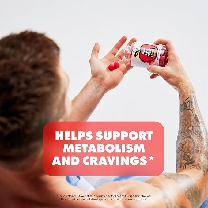 Apple Cider Vinegar Gummies - Great-Tasting Metabolism Support Full