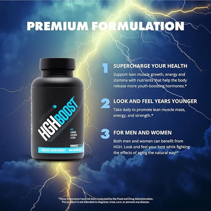 HGH Boost - Premium Growth Hormone Support Formula