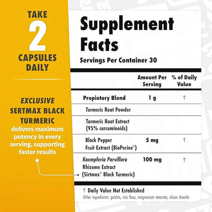 Turmeric Black - Premium Joint Support & Antioxidant Formula