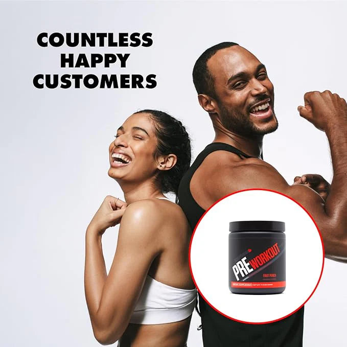 Pre Workout Fruit Punch - Advanced Energy & Performance Formula