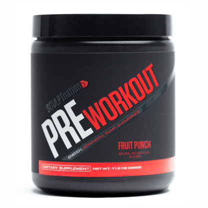 Pre Workout Fruit Punch - Advanced Energy & Performance Formula