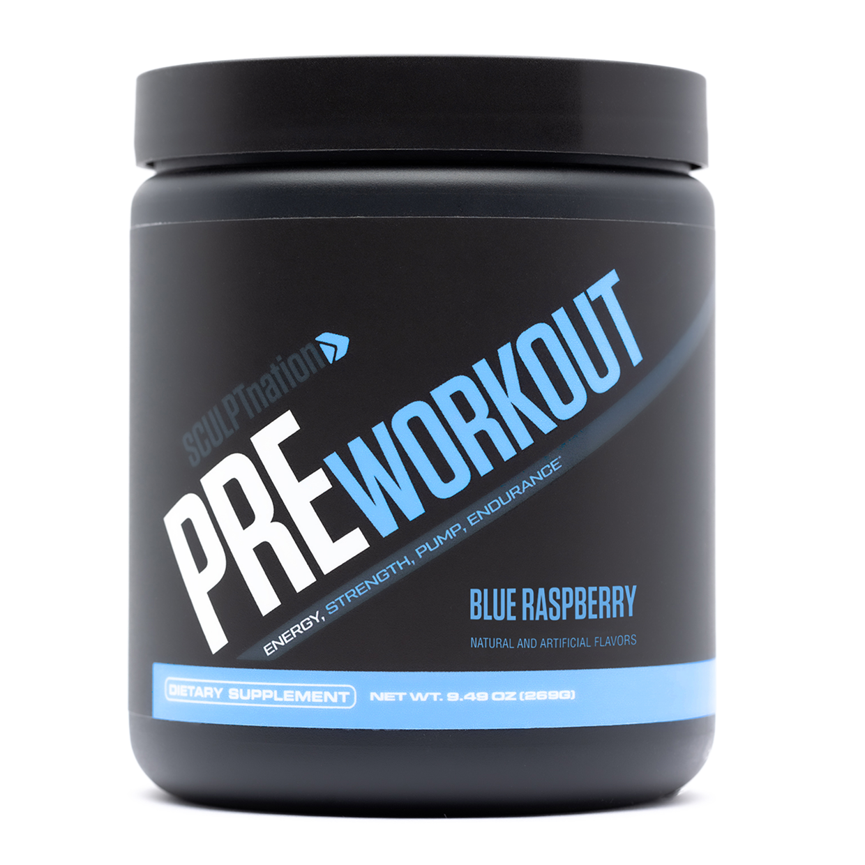 Pre Workout Blue Raspberry - Advanced Energy & Performance Formula