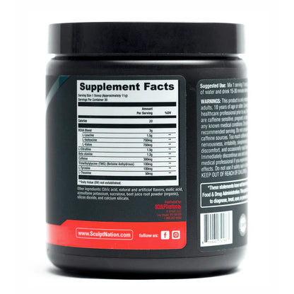 Pre Workout Fruit Punch - Advanced Energy & Performance Formula
