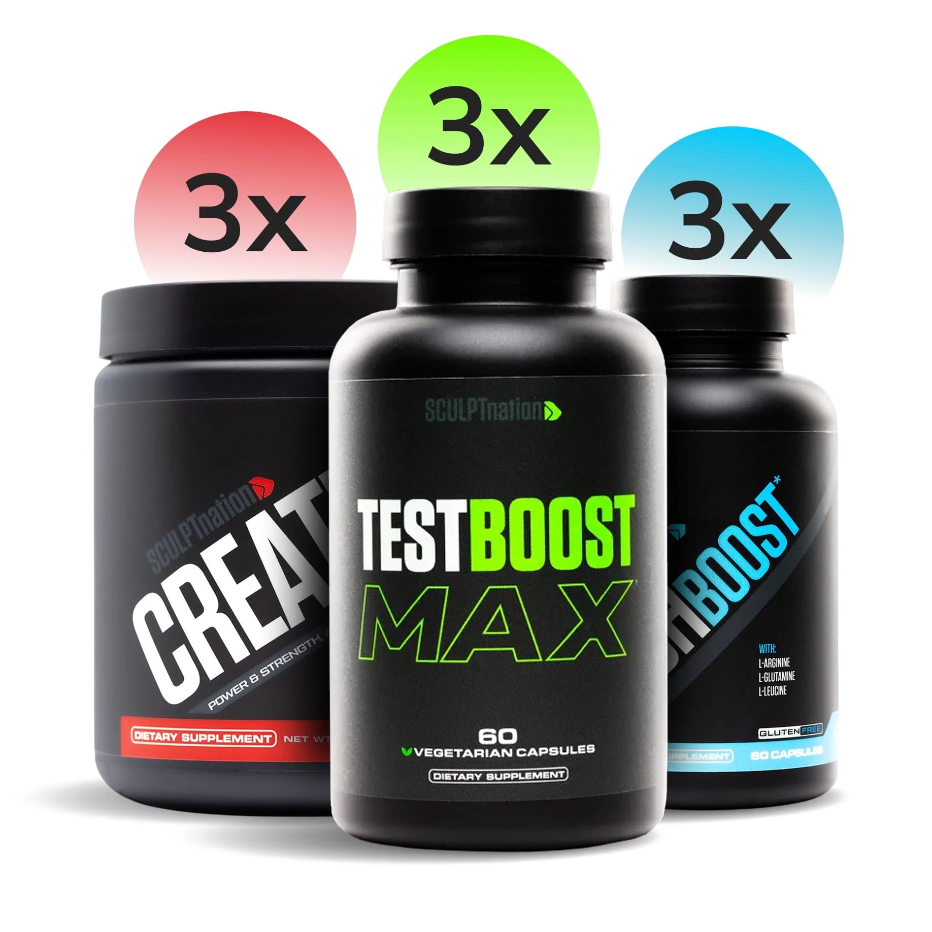 Muscle Builder Stack - Complete Anabolic Support System image