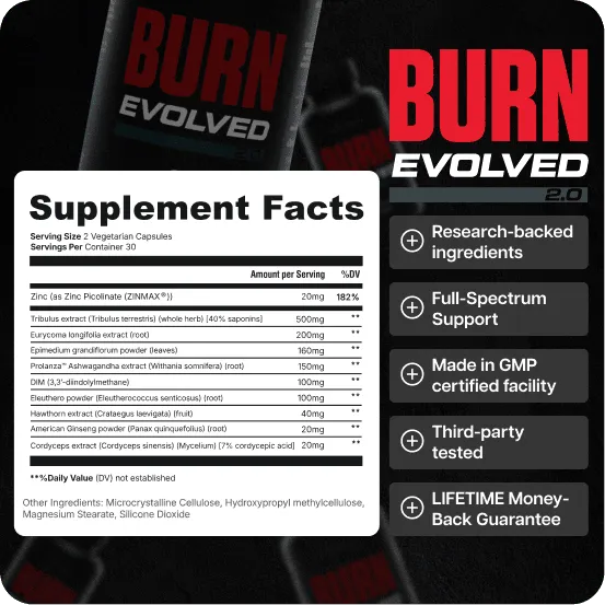 Test Boost Max + Burn Evolved 2.0 (Copy for testing Recharge subscription )