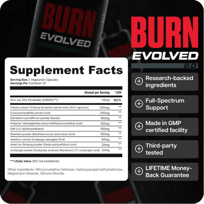 Test Boost Max + Burn Evolved 2.0 (Copy for testing Recharge subscription )