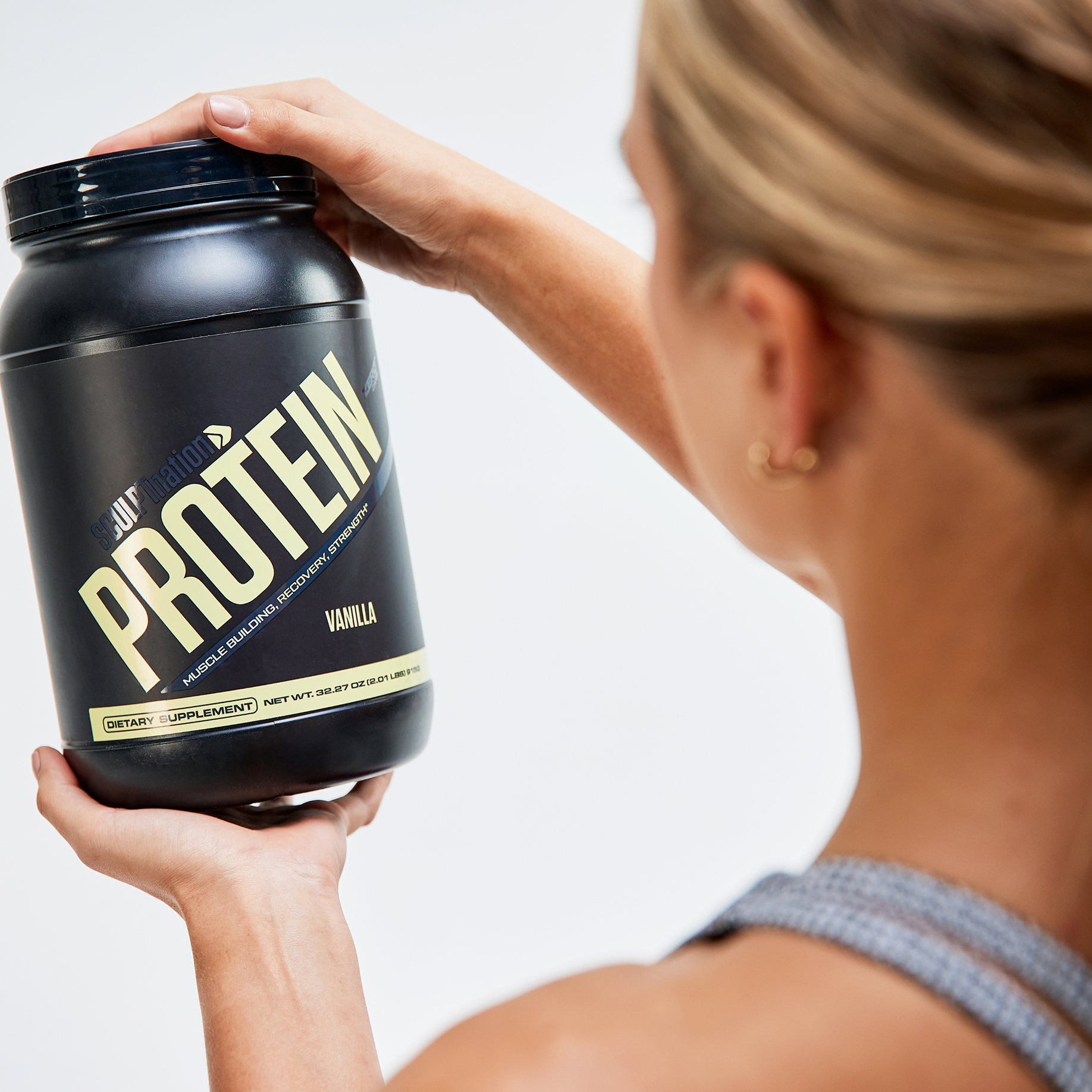 Protein Vanilla - Premium Muscle Building Formula image 6