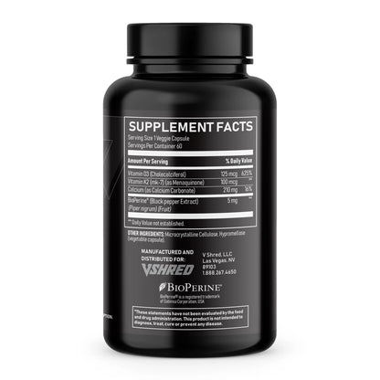 Vitamin K2 + D3 - Essential Bone & Heart Health Formula