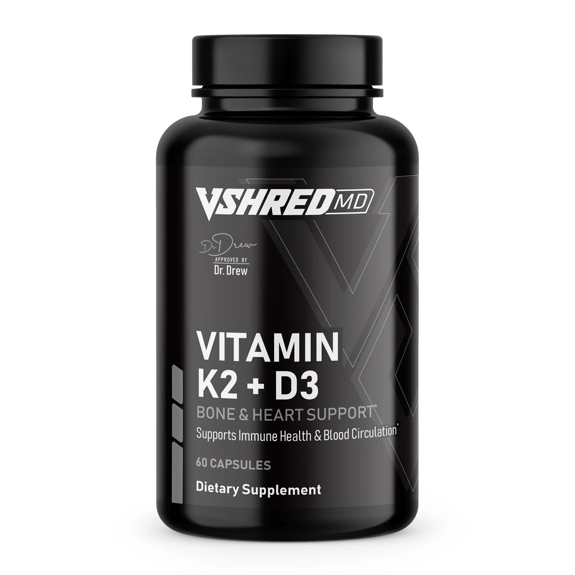 Vitamin K2 + D3 - Essential Bone & Heart Health Formula image