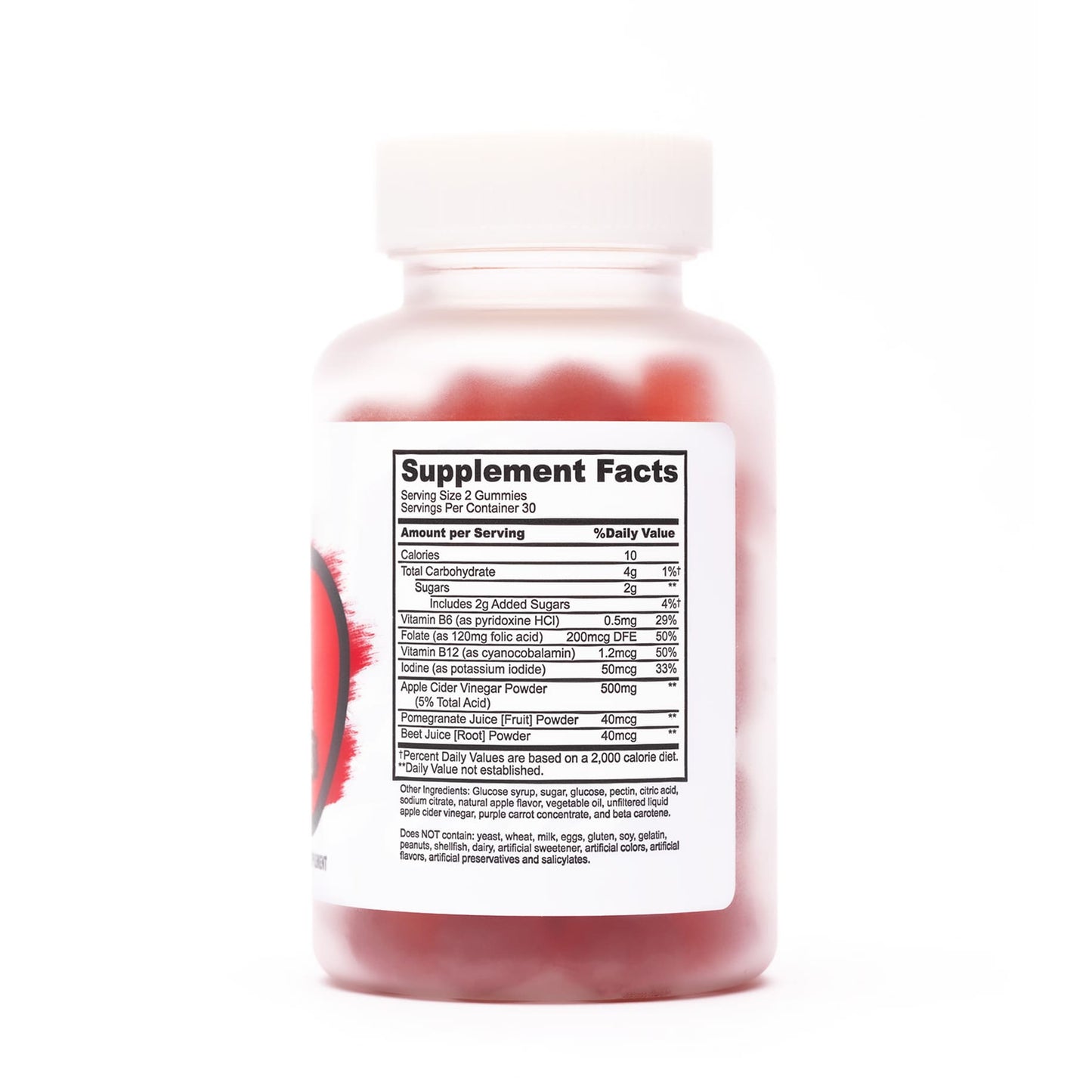Apple Cider Vinegar Gummies - Great-Tasting Metabolism Support Full