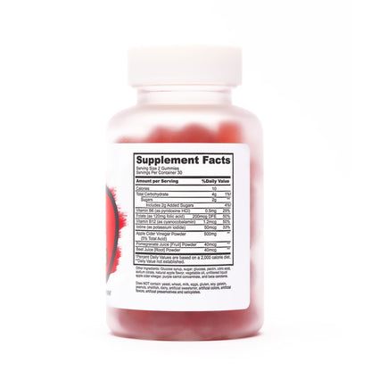 Apple Cider Vinegar Gummies - Great-Tasting Metabolism Support Full