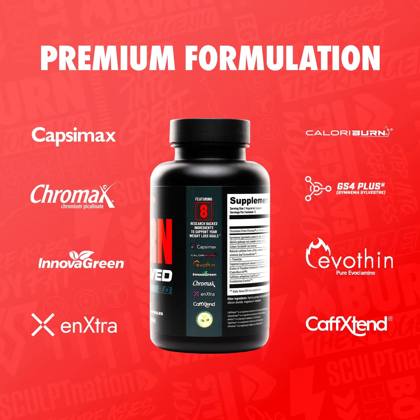 Burn Evolved 2.0 Thermogenic Fat Burner