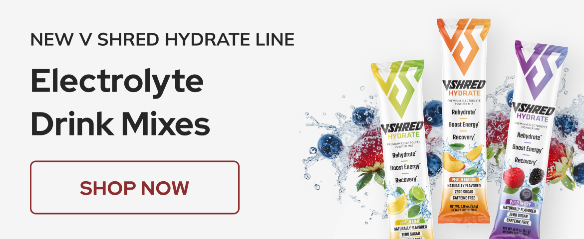 VS Nutrition desktop menu banner